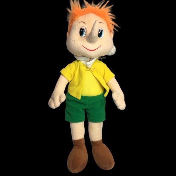 Zhenjiang Lian Yew Elf Pinocchio Plush Stuffed Poseable Doll 18" RARE VHTF - Picture 11 of 11